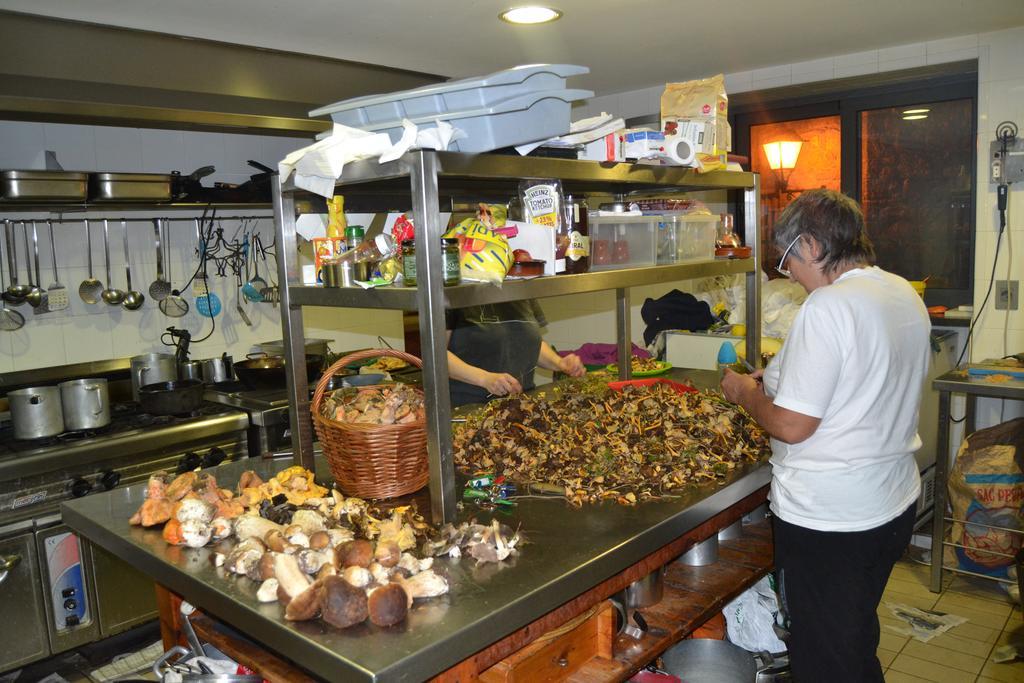 Hostal La Muntanya Castellar De N'Hug Esterno foto